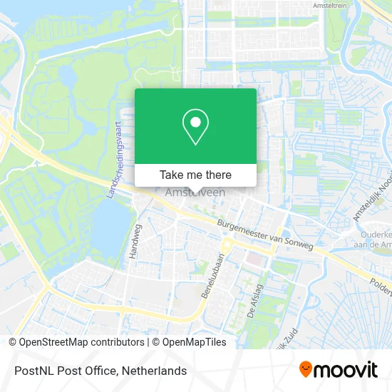 Postnl Postkantoor map