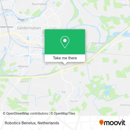 Robotics Benelux map