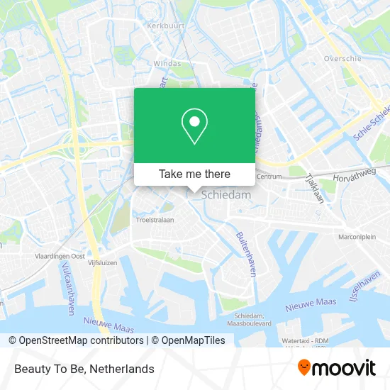 Beauty To Be map
