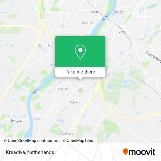 Kreadiva map