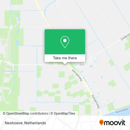 Neshoeve map