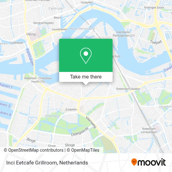 Inci Eetcafe Grillroom map