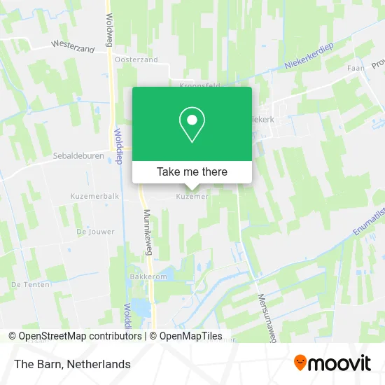 The Barn map
