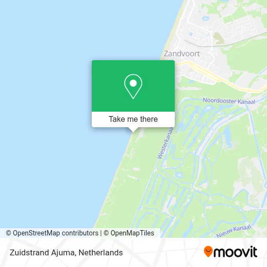 Zuidstrand Ajuma map