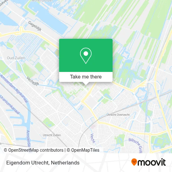 Eigendom Utrecht map