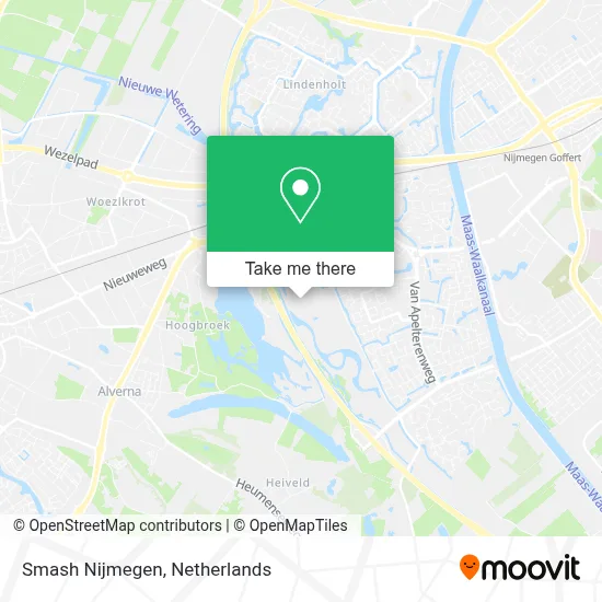 Smash Nijmegen map