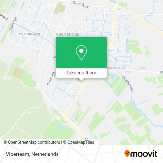 Vloerteam map