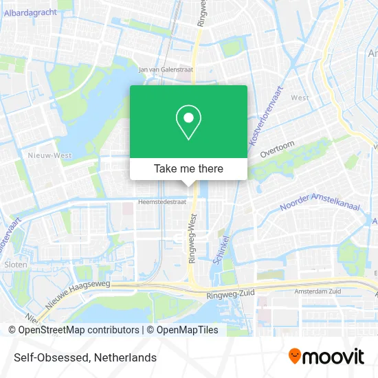 Self-Obsessed map