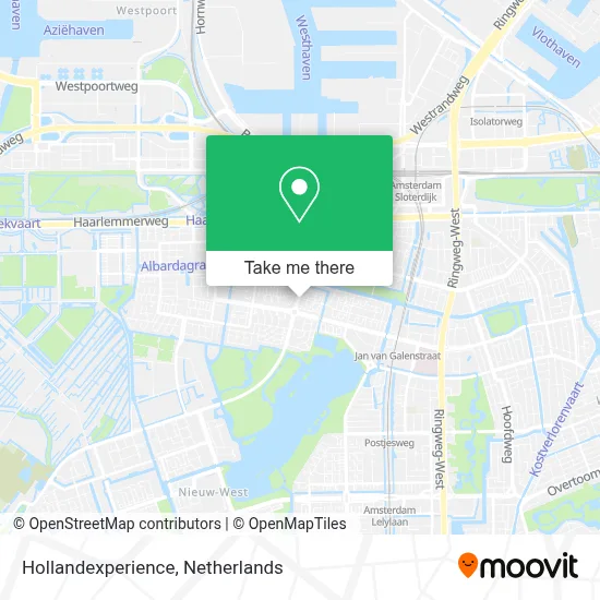 Hollandexperience map