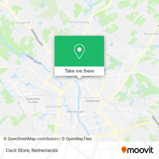 Cecil Store map