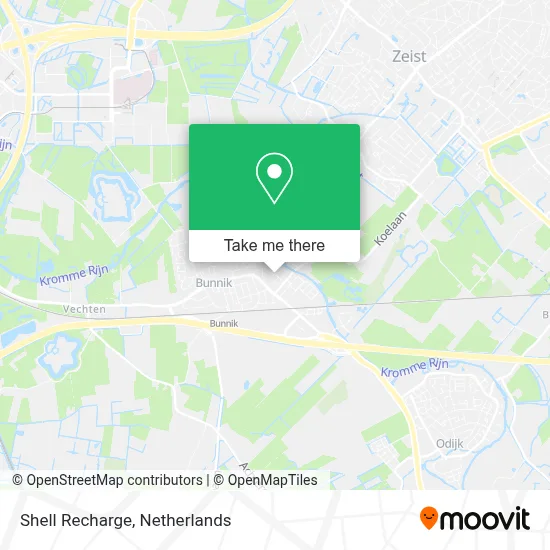 Shell Recharge map