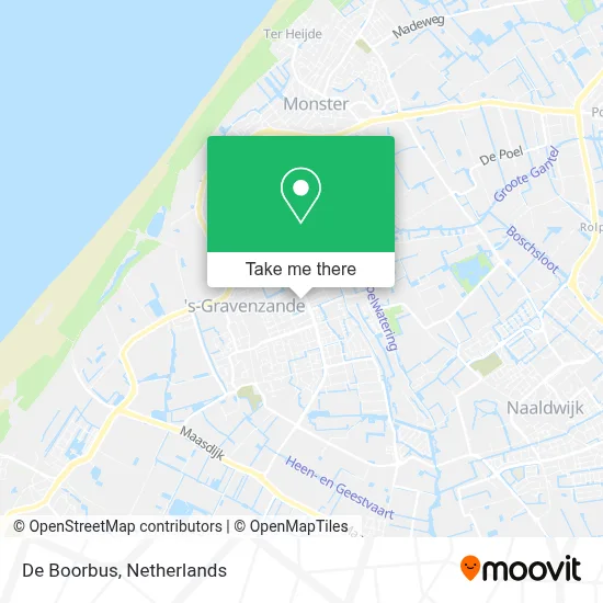 De Boorbus map
