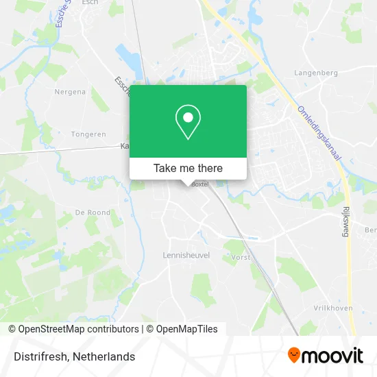 Distrifresh map