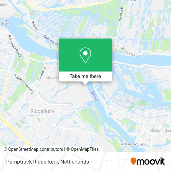 Pumptrack Ridderkerk map