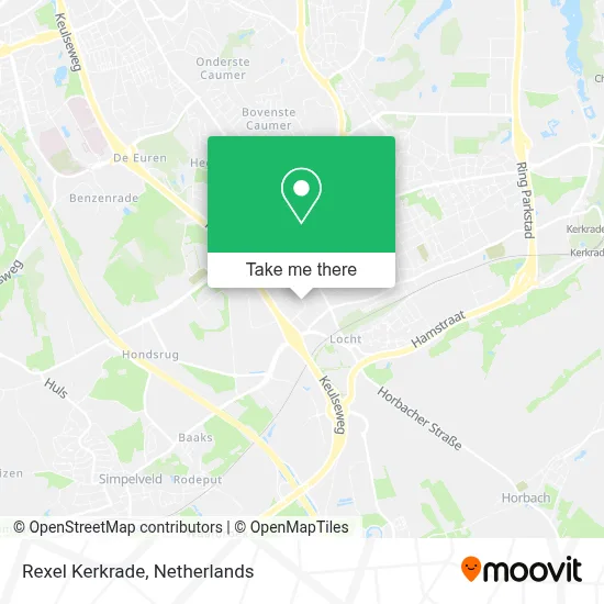 Rexel Kerkrade map