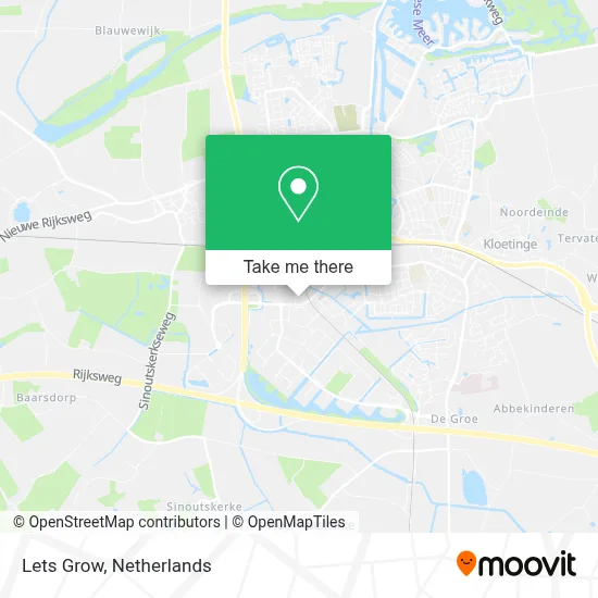 Lets Grow map