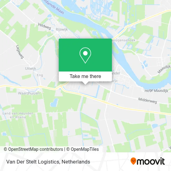 Van Der Stelt Logistics map