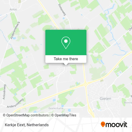 Kerkje Eext map