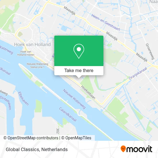 Global Classics map