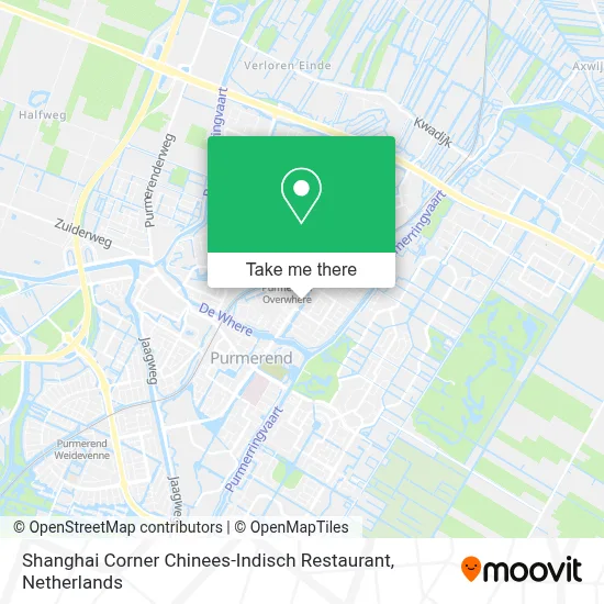Shanghai Corner Chinees-Indisch Restaurant map