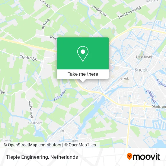 Tiepie Engineering map