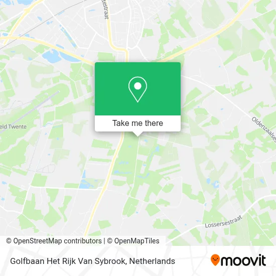 Golfbaan Het Rijk Van Sybrook map