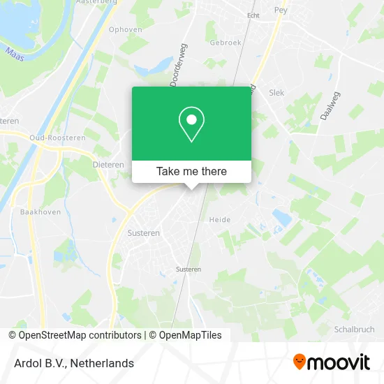 Ardol B.V. map