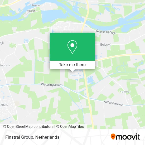 Finstral Group map