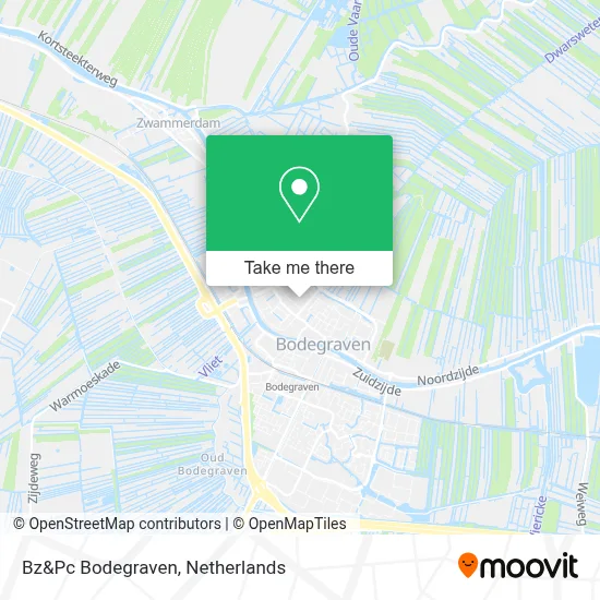 Bz&Pc Bodegraven map