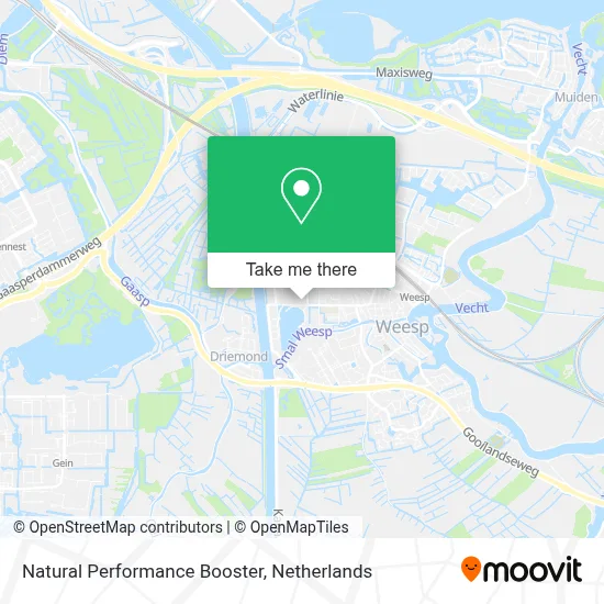 Natural Performance Booster map