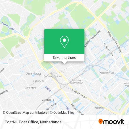 Postnl Postkantoor map