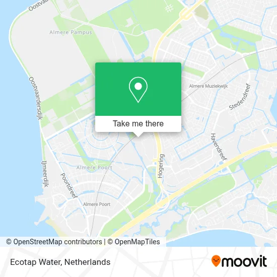 Ecotap Water map