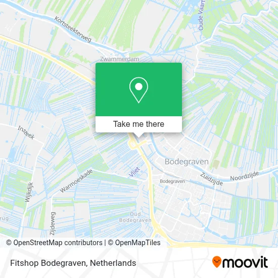Fitshop Bodegraven map