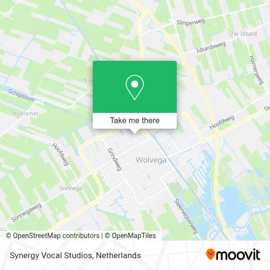 Synergy Vocal Studios map