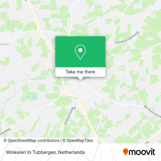 Winkelen In Tubbergen map