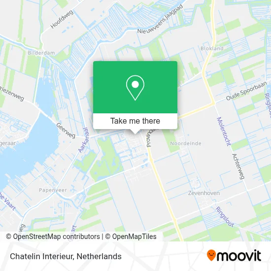 Chatelin Interieur map