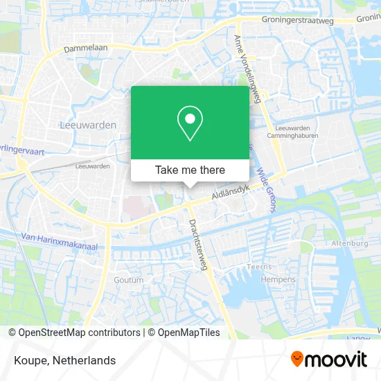 Koupe map