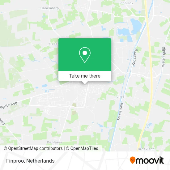 Finproo map