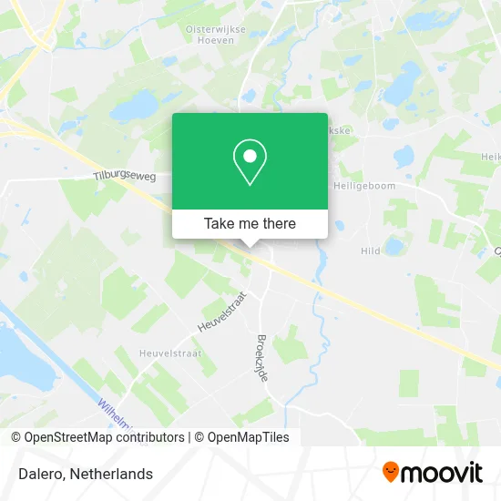 Dalero map