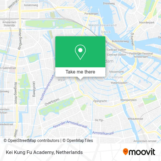 Kei Kung Fu Academy map