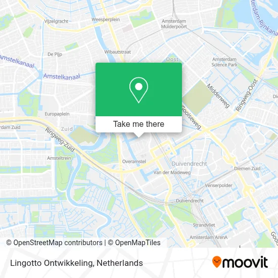 Lingotto Ontwikkeling map