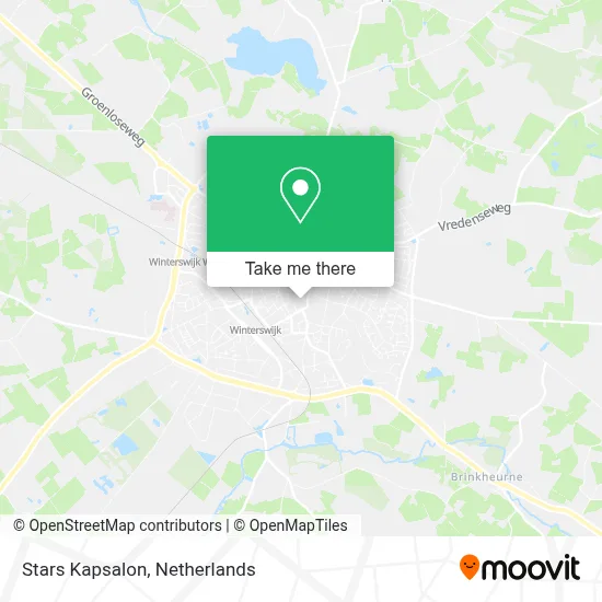 Stars Kapsalon map