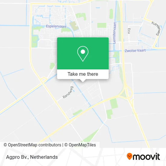 Agpro Bv. map