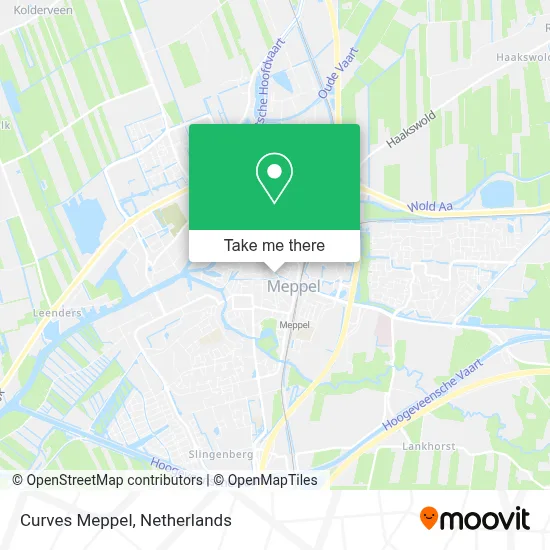 Curves Meppel Karte