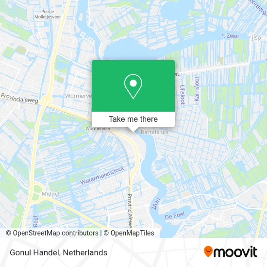 Gonul Handel map