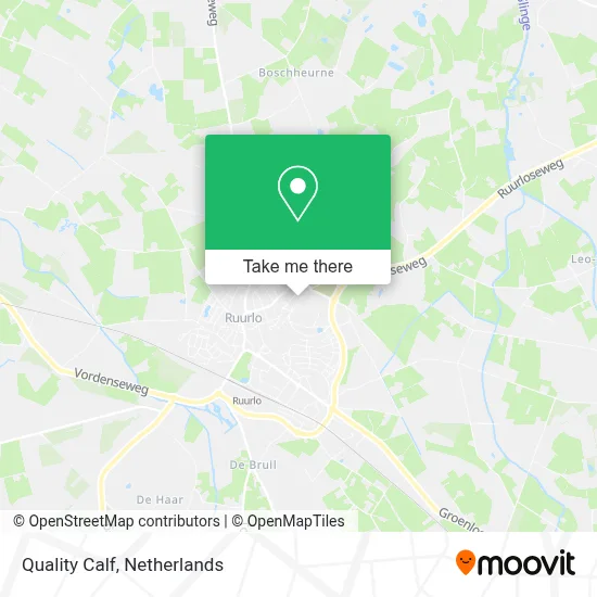 Quality Calf map