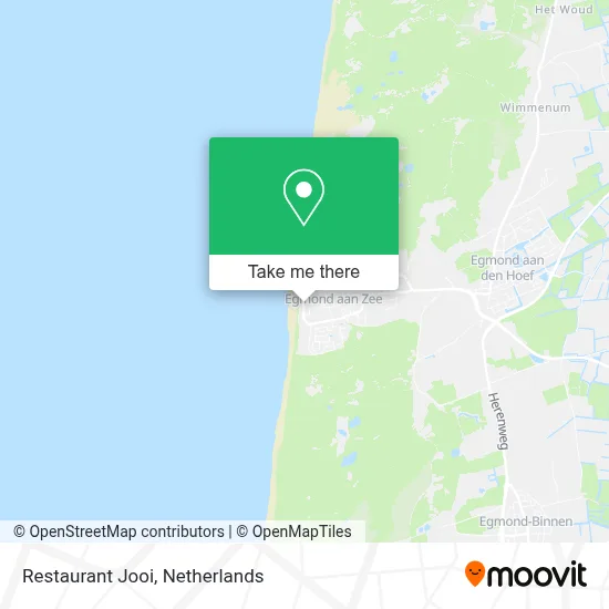 Restaurant Jooi map