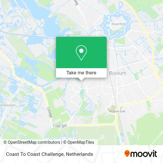 Coast To Coast Challenge Karte