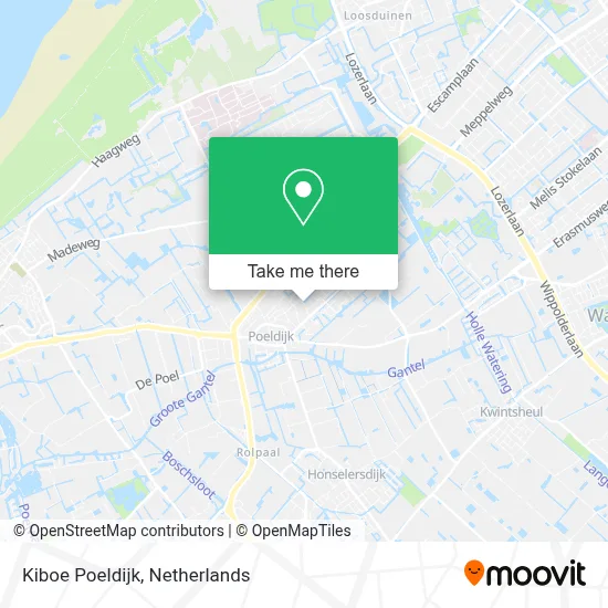 Kiboe Poeldijk map