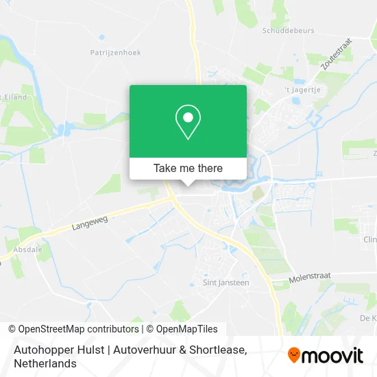Autohopper Hulst | Autoverhuur & Shortlease map